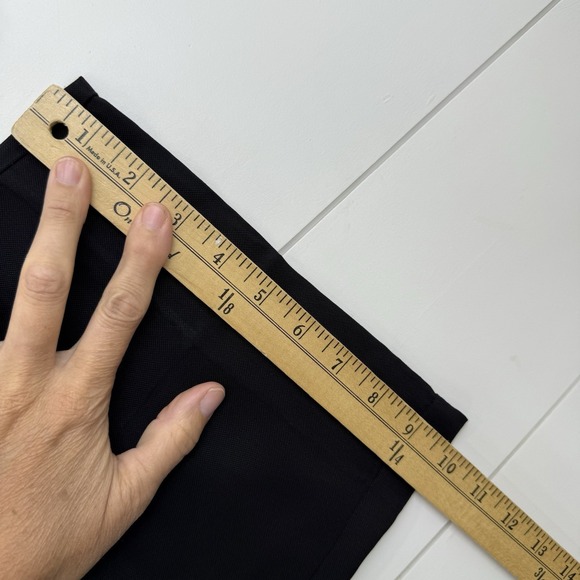 NEW J. Crew Drapey Paper-bag Pant Women 4 Black Belt High Rise Linen Ankle AB672 - Picture 12 of 16